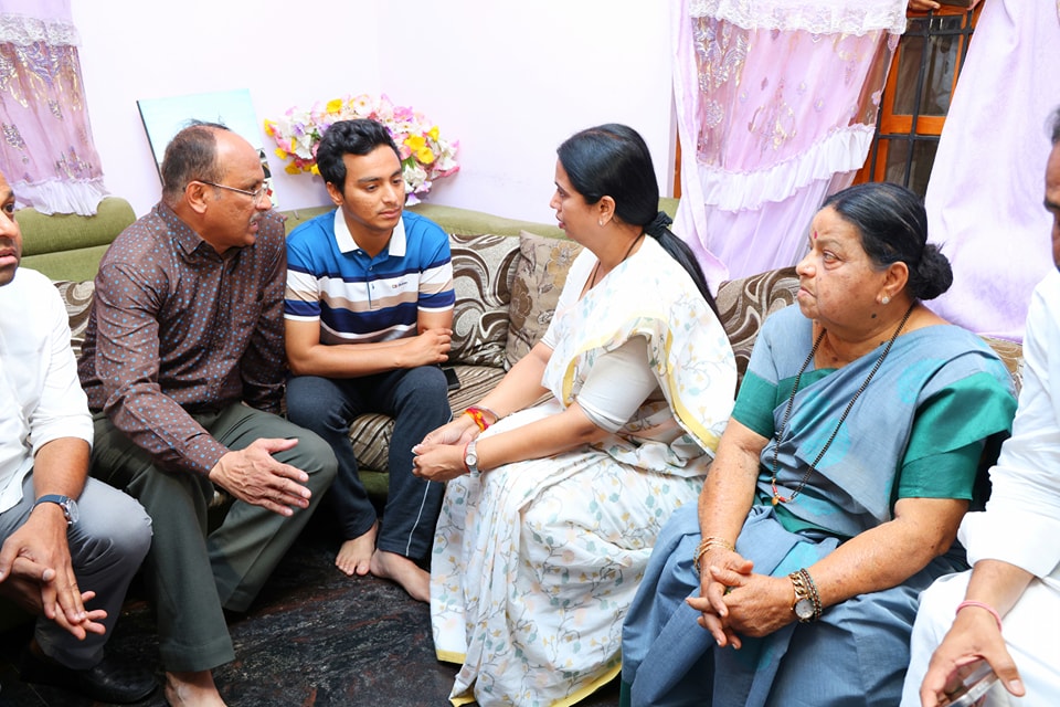 Udupi Murder Case; Minister Lakshmi Hebbalkar met the family members and offered condolences