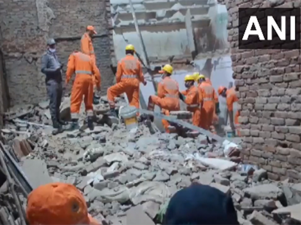 Building collapses in Delhi's Kabir Nagar; two dead, one critical