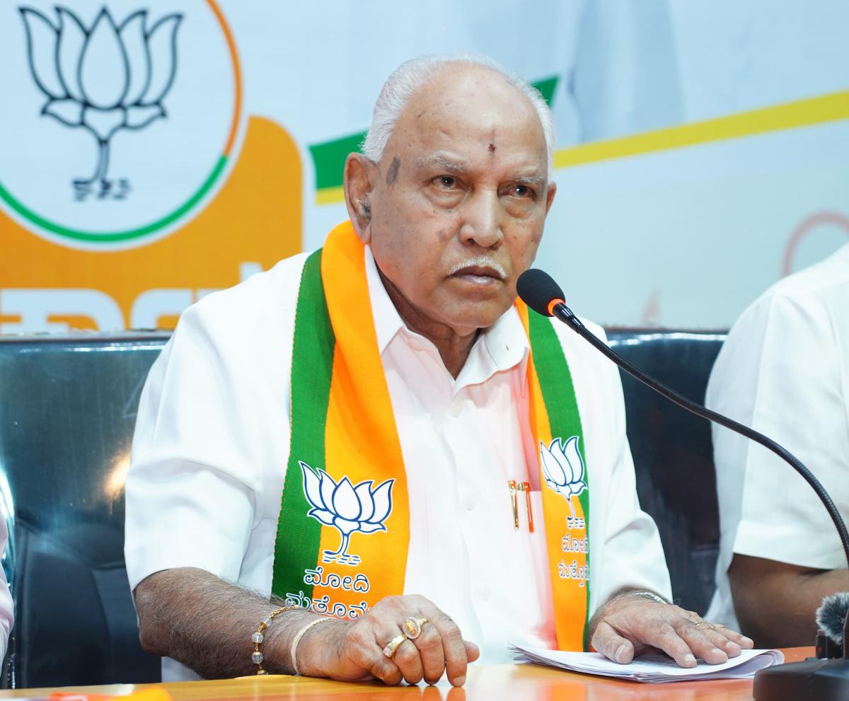 CID issues notice to senior Bharatiya Janata Party leader B S Yediyurappa in Posco case