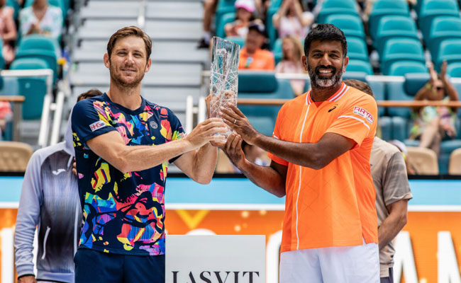 Bopanna-Ebden clinch Miami Open title, return to world No. 1 ranking