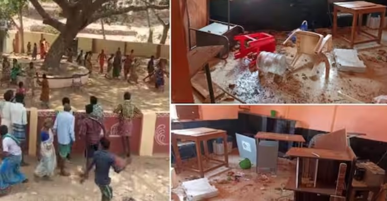 Lok Sabha Elections 2024 (Karnataka): Villagers' poll boycott leads to EVM damage in Chamarajanagar