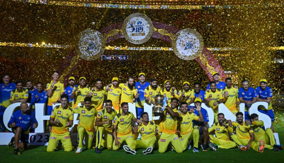 Chennai Super Kings beat Gujarat Titans by five wickets to win fifth IPL title