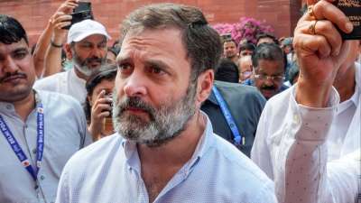 PM Modi's Speech In Parliament On Telangana "Insult" To State: Rahul Gandhi