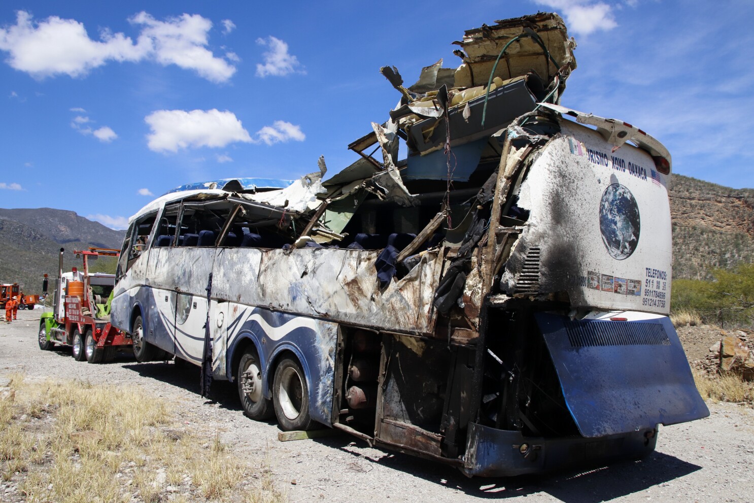 At least 16 migrants killed, 29 injured in a bus crash in southern Mexico