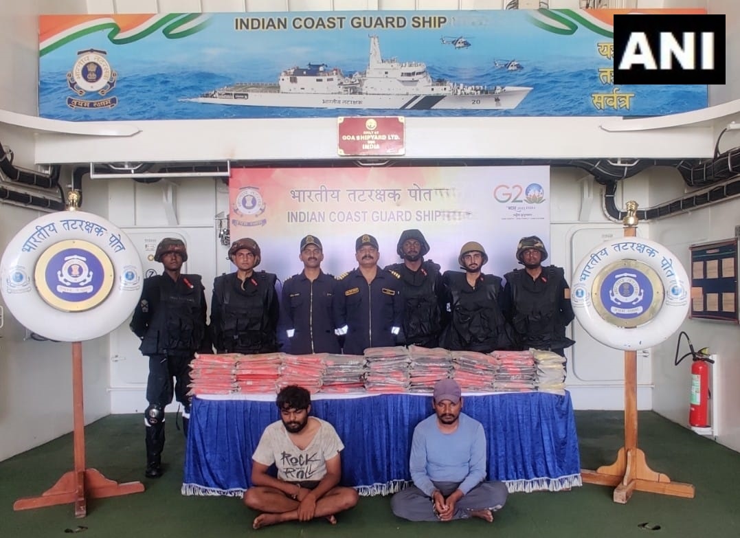 Coast Guard Seizes 173 Kg Narcotics From Indian Fishing Boat, 2 Detained