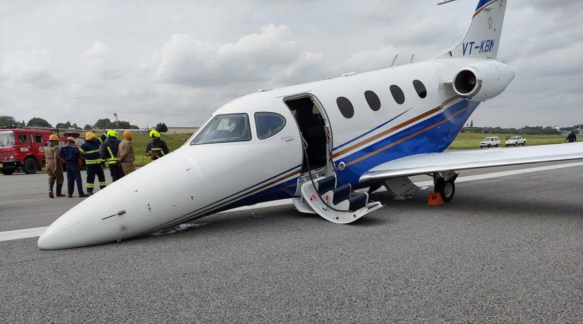 Bengaluru: Aircraft makes emergency landing at HAL airport after glitch with nose landing gear