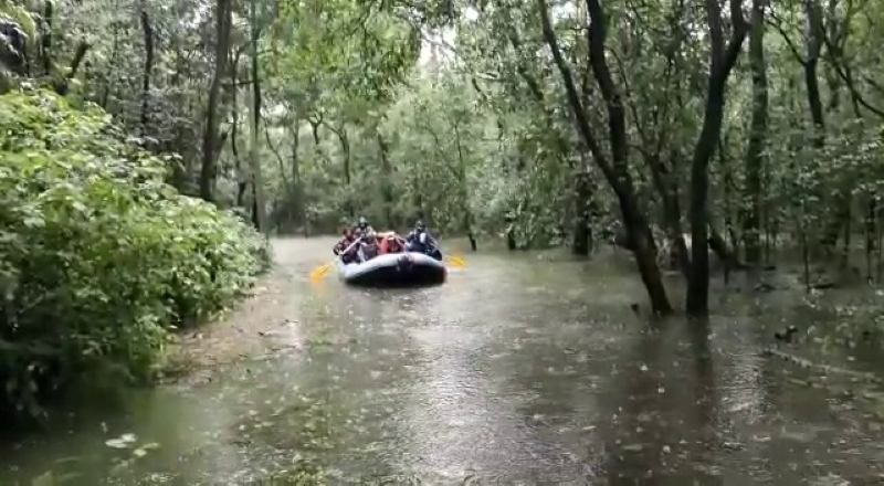 Bhatkal: Continuous Rainfall Trigger Flooding, Landslides and Evacuations in Coastal Karnataka