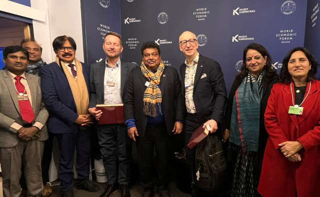 Karnataka announces deals worth 22,000 crore at World Economic Forum Davos