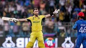 Maxwell hits double ton to take Australia to World Cup semifinals, tackles cramps to defeat Afghanistan