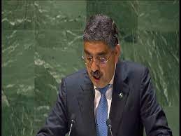 Pakistan's caretaker PM Kakar rakes up Jammu and Kashmir in UNGA