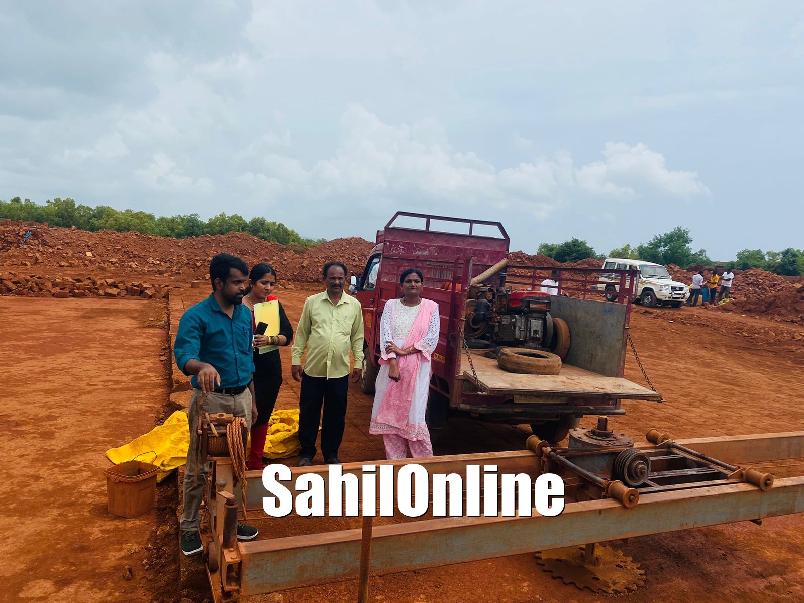 Illegal quarry raided in Bhatkal, 4 engines seized