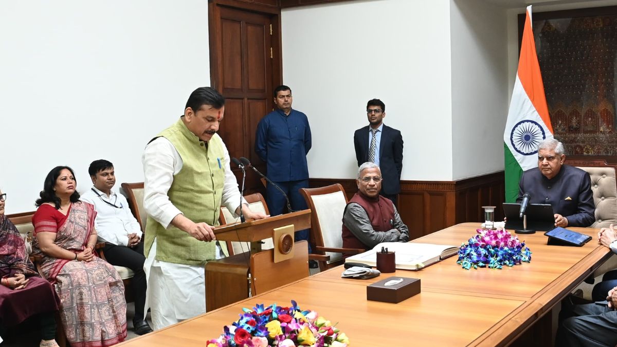 AAP's Sanjay Singh Takes Oath As Rajya Sabha MP For 2nd Term