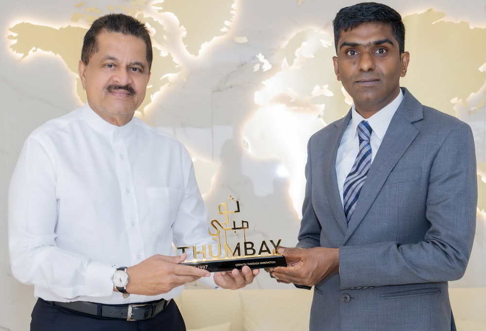 Consul-General of India, Satish Kumar Sivan, visits Thumbay Medicity in Ajman