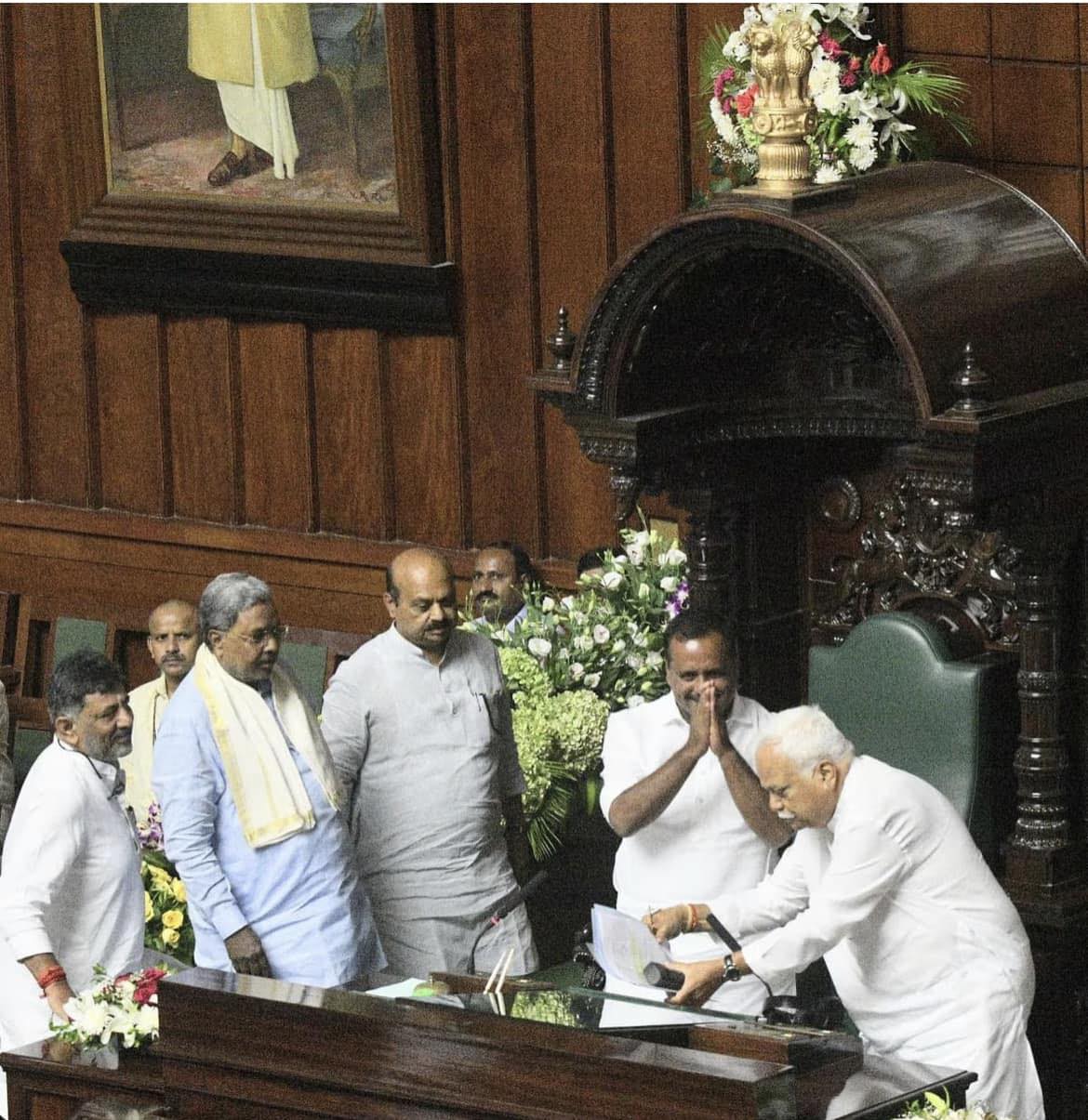 Congress leader U T Khader elected as first Muslim Speaker of Karnataka Assembly